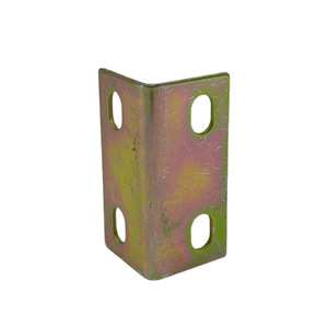 Soporte de esquina en forma de L de acero al carbono galvanizado de 7.6 cm para conexión de muebles y piezas de fijación, hierro angular - Product Image 2