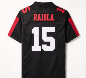 Camiseta de Fútbol Americano de los Nebraska Cornhuskers # 15 Raiola # 93 Suh # 80 Bell # Colección de 3 Camisetas Universitarias Cosidas para Hombre de Martinez - Product Image 2