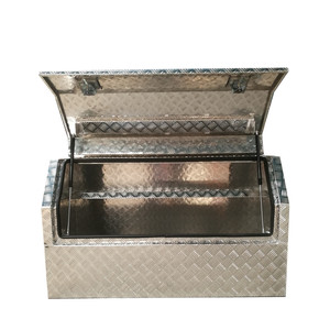 Boîte à outils <span class=keywords><strong>pour</strong></span> <span class=keywords><strong>camion</strong></span> en <span class=keywords><strong>aluminium</strong></span> à ouverture supérieure - Product Image 1