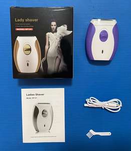 เครื่องโกนขนไฟฟ้าแบบชาร์จได้สำหรับผู้หญิง กำจัดขนบนใบหน้า ขา และบริเวณบิกินี่ - Product Image 2