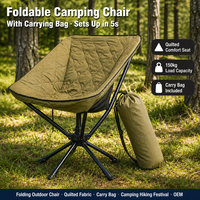 Chaise de camping pliable portable, cadre en aluminium, mobilier d'extérieur écologique, luxe moderne, randonnée, pêche, pique-nique