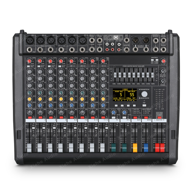 CMS 600-3 Digital Audio Mixer Powermate Dual 99 Dsp Digital Mixing/recording Console Music Studio Equipment