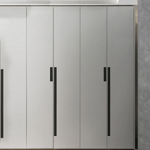 Kenop & Gagang Kabinet Dapur Seng Modern, Aksesoris Pintu Laci Lemari & Furnitur Hotel/Kamar Tidur dengan Pemasangan Mudah - Product Image 5