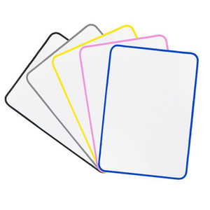 Glitter A4 Size 7 Colors Kids Double-sided Magnetic Erasable Small White <strong>Board</strong> Plastic Drawing <strong>Board</strong> for Home School Office - Product Image 1