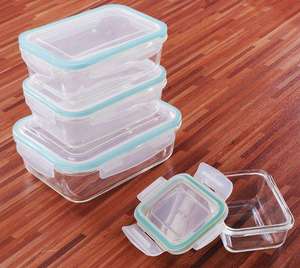 Thực Phẩm Container Bán Buôn Thủy Tinh Borosilicate Nhà Bếp Tùy Chỉnh Tối Giản Đa Chức Năng Nhà Bếp Lưu Trữ Sản Phẩm Nhà Bếp WS 3-5days - Product Image 5