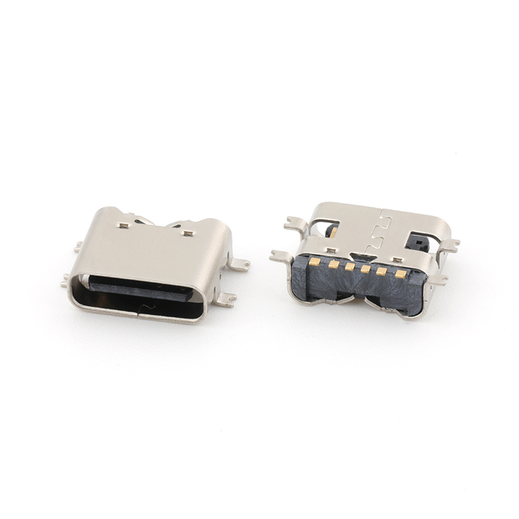 2x USB C Type-C Female Connector 16 Pin Soldering Pin Plug Port Dip Plug I 785128