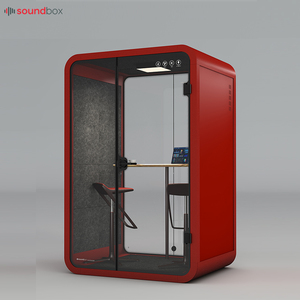 Cabine insonorisée pour la pratique de l'enregistrement sonore, cabine musicale - Product Image 2