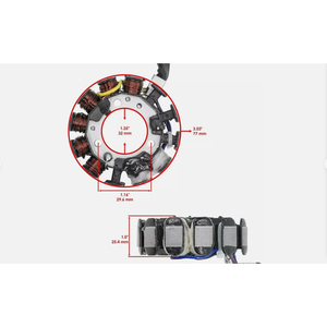 Estator para Honda CRF450X <span class=keywords><strong>CRF</strong></span> 450X2005 <span class=keywords><strong>2006</strong></span> 2007 2008 2009 2012-2017 - Product Image 5