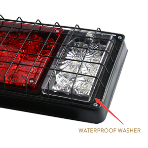 Đèn hậu LED xe hơi/xe tải chống nước 12V/24V/10V-30V, tình trạng mới, đèn dải màu đỏ - Product Image 3