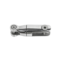 Accessoires de quincaillerie marine de qualité supérieure, connecteur d'ancre poli miroir, connecteur double pivotant en acier inoxydable 316 pour bateau