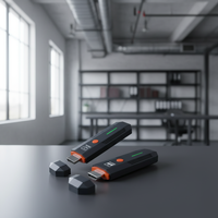 Extensor Inalámbrico para Transmisor y Receptor 5.8G 1080P, Plug and Play, Material ABS, para Dongle de Pantalla, para Pizarra Inteligente de Aula