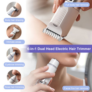 Épilateur électrique rechargeable, rasoir pour femmes, tondeuse USB pour les jambes et les bras - Product Image 2