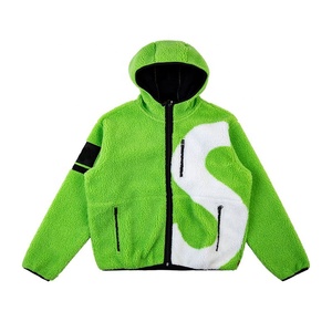 <span class=keywords><strong>Giacca</strong></span> <span class=keywords><strong>Sherpa</strong></span> personalizzata da uomo, <span class=keywords><strong>giacca</strong></span> in pile <span class=keywords><strong>Sherpa</strong></span> con zip e cappuccio, abbigliamento invernale da uomo - Product Image 2