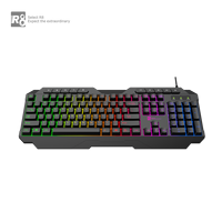 Échantillons punk mécanique Lettre Laser gravure clavier usb clavier étanche avec 3 niveaux de lumière avec souffle