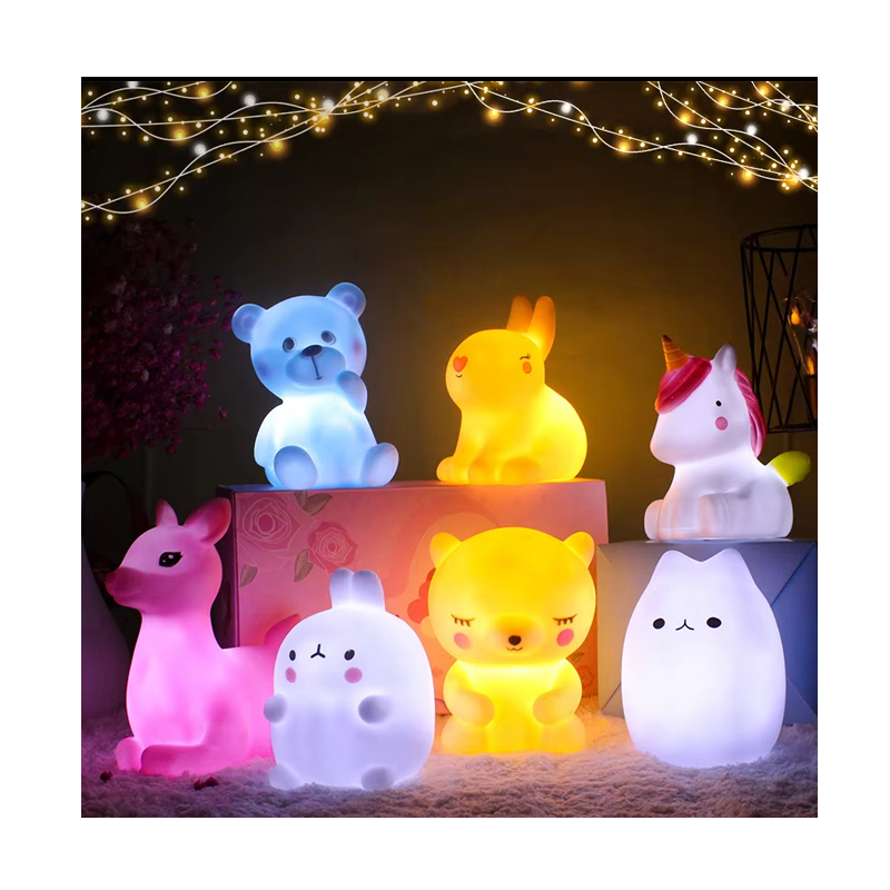 3D Parrot Night Light Lamp - 7 Color Changing LED, Touch Control, USB Powered, Acrylic Decorative Light - View #7