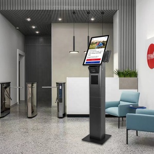 21.5 Inch Self Service Payment Machine Standing Kiosk Mini <b>With</b> 80mm <b>Printer</b> - Product Image 6