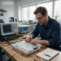 Module d'identification de signal de drone Starseek Broadband 70 MHz-8 GHz XS-WD002, unité de détection de drone multicanal parallèle en temps réel