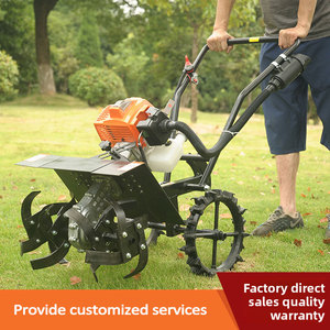 Mini cultivadora de gasolina de 4 tiempos Simple Start para el cultivo del suelo y el mantenimiento del césped sin esfuerzo en jardines compactos y huertos. - Product Image 2