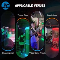 Indoor-Outdoor Laser-Tag-Spielset mit LED-Weste und Blaster-Pistole für Teamkämpfe und Partys, für 1-100 Spieler