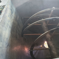 Mélangeur horizontal en acier inoxydable 1 tonne