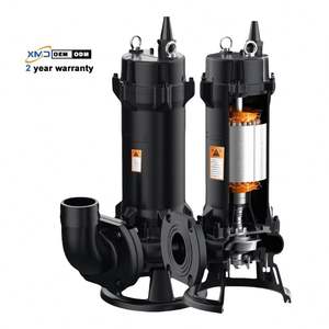 Pompe submersible électrique anti-colmatage de 14 pouces à 6 têtes pour le nettoyage des boues du lac Pont, 440 volts 50-60 Hz - Product Image 1