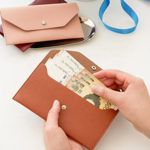 Portefeuille enveloppe en similicuir, organiseur d'argent, étui à cosmétiques, <span class=keywords><strong>porte</strong></span>-pinceaux de maquillage, enveloppes à <span class=keywords><strong>monnaie</strong></span>, <span class=keywords><strong>porte</strong></span>-cartes <span class=keywords><strong>et</strong></span> <span class=keywords><strong>porte</strong></span>-chèques - Product Image 2