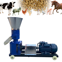 Nouvelle machine à fabriquer des aliments pour poissons, modèle 3/4 kW, 220 V, pelletiseur automatique d'aliments pour l'aquaculture, pour tilapia, crevettes, crabes