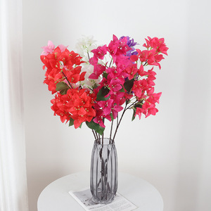 Flores Artificiales de Buganvilla Jessie, Realistas, para Decoración de Bodas y Hogar, Arreglos para Jarrones - Product Image 1