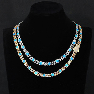 Bijoux Hip Hop personnalisés en Or 18K et Argent 925, avec Moissanite VVS Multicolore à Effet Prisme, Certifiés GRA, Arc-en-ciel, Passant la test de pureté - Product Image 4