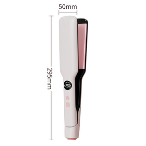 Lisseur infrarouge prêt à être expédié, plaques en titane, chauffage en céramique pour un chauffage rapide, crée des styles raides et bouclés - Product Image 2