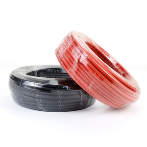 PowMr 1/3/6/9/10 metros 6mm2 rollo <span class=keywords><strong>Cable</strong></span> de un solo núcleo <span class=keywords><strong>Cable</strong></span> solar <span class=keywords><strong>para</strong></span> conexión de panel solar sin conector - Product Image 1