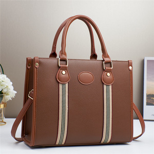 Bolso de Hombro Diagonal de PU con Cremallera y Patrón a Cuadros para Mujer, Estilo Coreano, Texturizado, Otoño 2026, Novedad de Fabricantes - Product Image 2