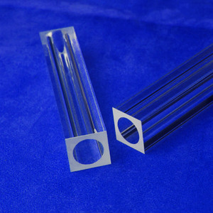 1 BAO RAN Br0168 Thick Wall Clear <strong>Quartz</strong> Glass <strong>Tube</strong> for Ozone Generator <strong>One</strong> <strong>End</strong> <strong>Closed</strong> Polished Surface Bending Welding High - Product Image 6