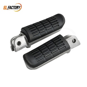 Reposapiés Delantero de Aluminio Resistente para Motocicleta, Pedales para Conductor, Compatible con <span class=keywords><strong>HONDA</strong></span> CB400 CB600 98-06 CB900 CB919F 02-07 CB1000 94-95 - Product Image 2