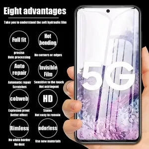4 Piezas de Película de Hidrogel de Cobertura Total para Samsung Galaxy S23 S20 S21 <span class=keywords><strong>S22</strong></span> S25 S26 <span class=keywords><strong>Ultra</strong></span> Plus FE A16 A17 A22 A26 A34 A54 A56 A55 A52 A07 - Product Image 6