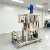 Homogénéisateur émulsifiant industriel DZJX pour cosmétiques, fond de teint, crème BB, maquillage, sauces alimentaires, jus, machine de mélange