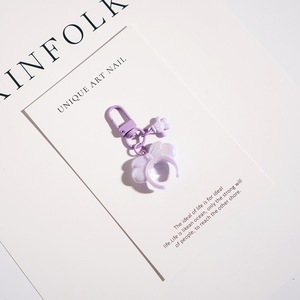 Llaveros con Forma de Corazón Facetado, Adornos Kawaii para Bolsos de Pareja, Lindas Decoraciones para Auriculares <span class=keywords><strong>AirPods</strong></span> - Product Image 5