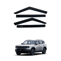 Pare-pluie de fenêtre noir pour Chery Jetour T1 2025 – Protection de vitre de voiture du fabricant