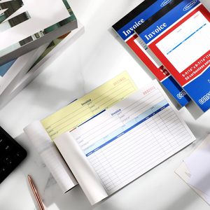 Tùy chỉnh A4 bán hàng đặt hàng hình thức 2 phần carbonless giấy 5.5x8.3 trùng lặp hóa đơn cuốn sách nhận với Carbon bản sao tiền mặt Cuốn sách nhận - Product Image 6