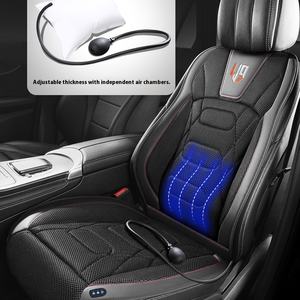 Ventilador de verano de seda helada de 12V, cojín fresco para asiento de coche para SUV, camión, masaje de soplado, ventilación, mejora de aire acondicionado - Product Image 5
