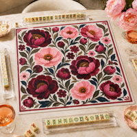 Tapis de Mahjong Américain Professionnel 2026 – Le Meilleur Tapis de Jeu Portable en Caoutchouc Antidérapant avec Bords Cousus pour le Poker et le Divertissement