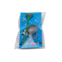 Hameçon de pêche avec plomb d'équilibrage en fer pour la pêche en lac et en rivière, la pêche à la traîne, la pêche sur glace et la pêche en eau salée, couleur argent