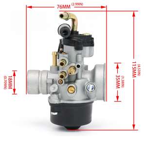 <span class=keywords><strong>Carburateur</strong></span> de moto Comp. Mélangeur de carburant pour Amico 50 Cat <span class=keywords><strong>Booster</strong></span> 50 2T, <span class=keywords><strong>carburateur</strong></span> de remplacement PHBN 17.5LS R3067 SR50 Gulliver 50 - Product Image 3