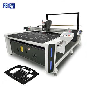 เครื่องตัดหนังและพรมรถยนต์ REMEYA รุ่นใหม่ CNC สำหรับตกแต่งภายในรถยนต์ - พร้อมปั๊ม 220V/380V - Product Image 1