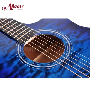 Đàn Guitar Acoustic Hàng Đầu 41 Inch OEM Giá Rẻ Đàn Guitar Cutaway Màu Xanh Dương (AFM17DTC-GA-G) - Product Image 4