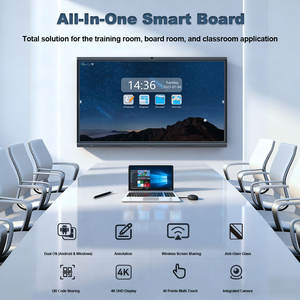 Pantalla Interactiva Táctil de 105 Pulgadas, 4K, para Capacitación, <span class=keywords><strong>Aula</strong></span>, Sala de Conferencias, Pizarra Digital Inteligente - Product Image 2