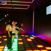 Jeu interactif au sol à LED, jeu interactif pour adolescents