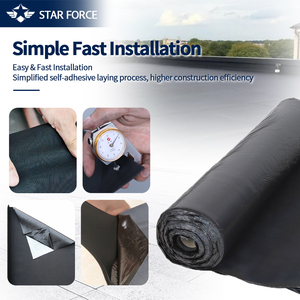 Rouleau de membrane d'étanchéité <span class=keywords><strong>EPDM</strong></span> autocollante résistante aux UV, feuille de toiture en caoutchouc pour toit plat, revêtement de <span class=keywords><strong>bassin</strong></span>, norme ASTM, OEM - Product Image 2