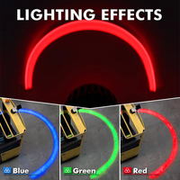 Luz de Advertencia de Seguridad LED para Montacargas, Haz de Luz Rojo, Certificación E-MARK, Súper Brillante, 10-80V, Lámpara en Forma de U, Luz para Áreas Peatonales en Almacenes
