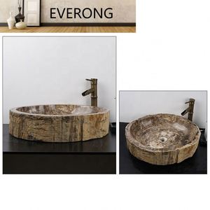 Cour <span class=keywords><strong>Jardin</strong></span> Plate-forme fossile <span class=keywords><strong>en</strong></span> <span class=keywords><strong>bois</strong></span> sur l'évier <span class=keywords><strong>Petit</strong></span> lavabo culturel familial Rétro - Product Image 5